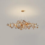 Acrylic Ginkgo Leaf Chandelier - Image 20