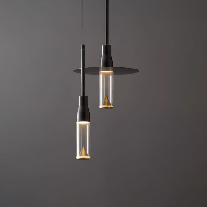 Acrylic Hat Plate Pendant Light - Image 13