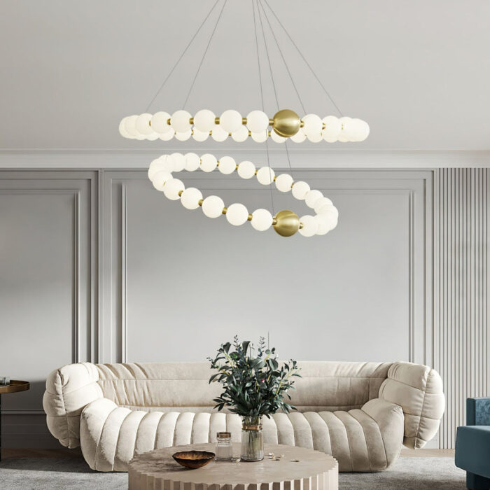 Acrylic Pearls Chandelier - Image 14