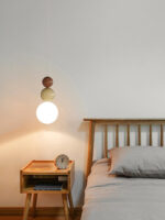 Acrylic Three Ball Pendant Lamp - Image 7