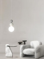 Acrylic Three Ball Pendant Lamp - Image 10