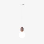 Acrylic Two Ball Pendant Light - Image 20