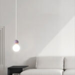 Acrylic Two Ball Pendant Light - Image 5