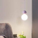 Acrylic Two Ball Pendant Light - Image 3