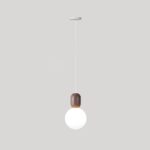 Acrylic Two Ball Pendant Light - Image 15