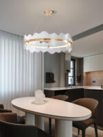 Acrylic Wave Chandelier - Image 9