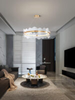 Acrylic Wave Chandelier - Image 6