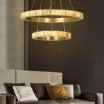 Alabaster Avalon Halo Chandelier - Image 17