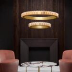 Alabaster Avalon Halo Chandelier - Image 4