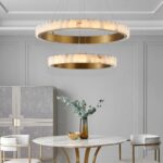 Alabaster Avalon Halo Chandelier - Image 2