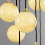 Alabaster Balls Cluster Chandelier - Image 15