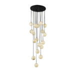 Alabaster Balls Cluster Chandelier - Image 20