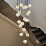 Alabaster Balls Cluster Chandelier - Image 2
