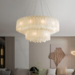 Alabaster Cascade Tiered Chandelier - Image 13