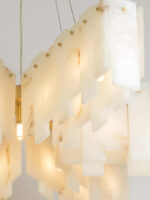 Alabaster Cascade Tiered Chandelier - Image 17