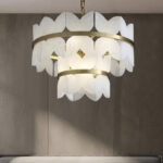 Alabaster Cloudscape Chandelier - Image 6