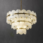 Alabaster Cloudscape Chandelier - Image 4