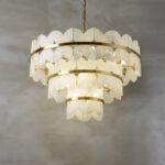 Alabaster Cloudscape Chandelier - Image 5