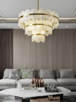 Alabaster Cloudscape Chandelier - Image 12