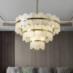 Alabaster Cloudscape Chandelier - Image 3
