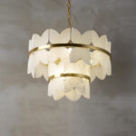 Alabaster Cloudscape Chandelier - Image 8