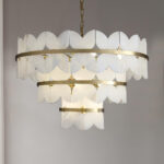 Alabaster Cloudscape Chandelier - Image 9