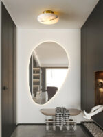 Alabaster Oval Ceiling Lamp - Image 11