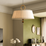 Alina Fabric Pendant Lamp - Image 16
