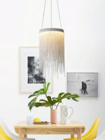 Aluminum Chain Tassel Pendant Light - Image 13