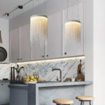 Aluminum Chain Tassel Pendant Light - Image 16