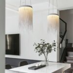 Aluminum Chain Tassel Pendant Light - Image 2