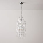 Amber Prism Long Chandelier - Image 15