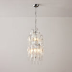 Amber Prism Long Chandelier - Image 17