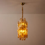 Amber Prism Long Chandelier - Image 5