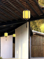 Antique Lantern Outdoor Pendant Light - Image 6