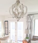 Antique White Style Chandelier - Image 6