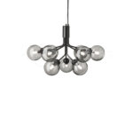 Glass Sphere Cluster Chandelier - Image 14