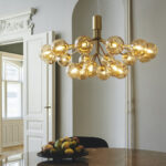 Glass Sphere Cluster Chandelier - Image 9