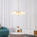 Art Deco Vintage Chandelier - Image 5