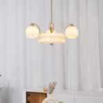 Art Deco Vintage Chandelier - Image 9