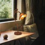 Artistic Lotus Leaf Table Lamp - Image 7