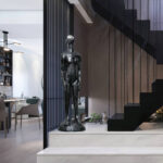 Atlas Guardian Sculpture Floor Ornaments - Image 20