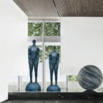 Atlas Guardian Sculpture Floor Ornaments - Image 10