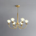 Aureate Radiance Glass Chandelier - Image 19