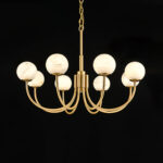 Aurelian Alabaster Globe Chandelier - Image 15