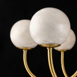 Aurelian Alabaster Globe Chandelier - Image 17