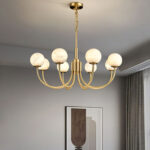 Aurelian Alabaster Globe Chandelier - Image 20