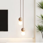 Camille Travertine Pendant Light - Image 8