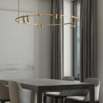 Auroom Round Chandelier - Image 6