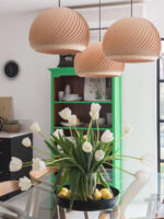 Aurora Whorl Wood Pendant Lamp - Image 17